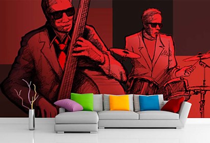 Fototapeta Jazz Band 24343
